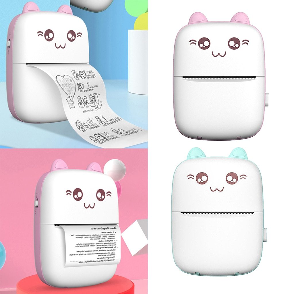 Mini Portable Bluetooth & WiFi Printer – Instant Photo, Note & Error Label Printing for Students! - GFMR TradeWorks