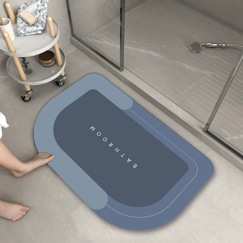 Quick-Dry Bathroom Mat for Instant Comfort and Clean Floors