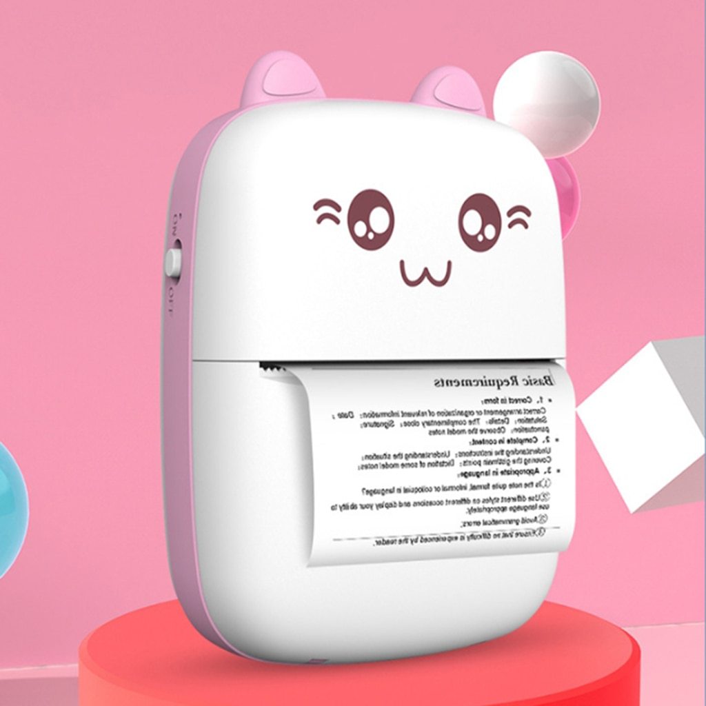 Mini Portable Bluetooth & WiFi Printer – Instant Photo, Note & Error Label Printing for Students! - GFMR TradeWorks