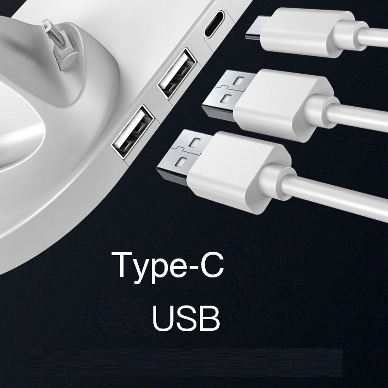 6-in-1 Fast Wireless Charging Dock – Power iPhone, Watch & More in One Sleek Pad - GFMR TradeWorks