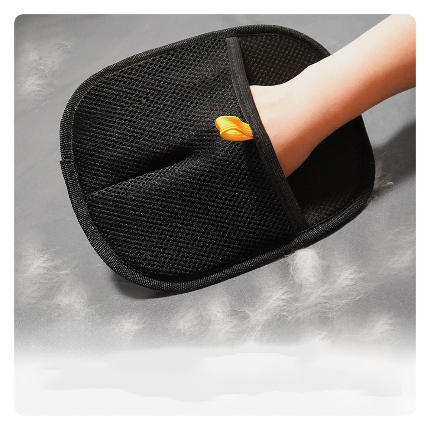 Dual-Action Pet Hair Removal Glove – Groom & De-Shed in Seconds!