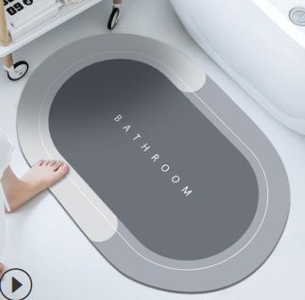 Quick-Dry Bathroom Mat for Instant Comfort and Clean Floors