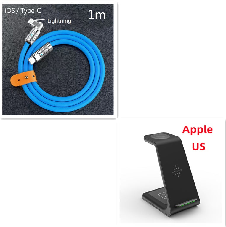 3-in-1 Wireless Charging Station – Fast Charge, Sleek Design, All-in-One Convenience! - GFMR TradeWorks