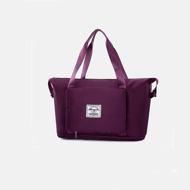 Waterproof Foldable Travel Bag — Large Capacity Gym & Weekender Tote for Women - GFMR TradeWorks
