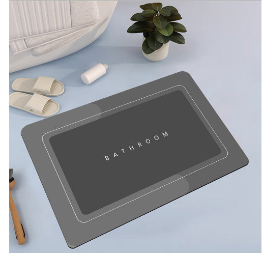 Quick-Dry Bathroom Mat for Instant Comfort and Clean Floors