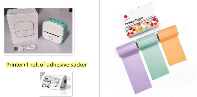 Pocket-Sized Bluetooth Thermal Printer – Print Labels & Photos Instantly!