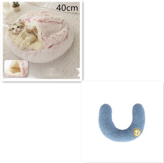 2-in-1 Plush SuperSoft Pet Bed for Dogs & Cats - GFMR TradeWorks