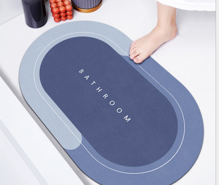 Quick-Dry Bathroom Mat for Instant Comfort and Clean Floors