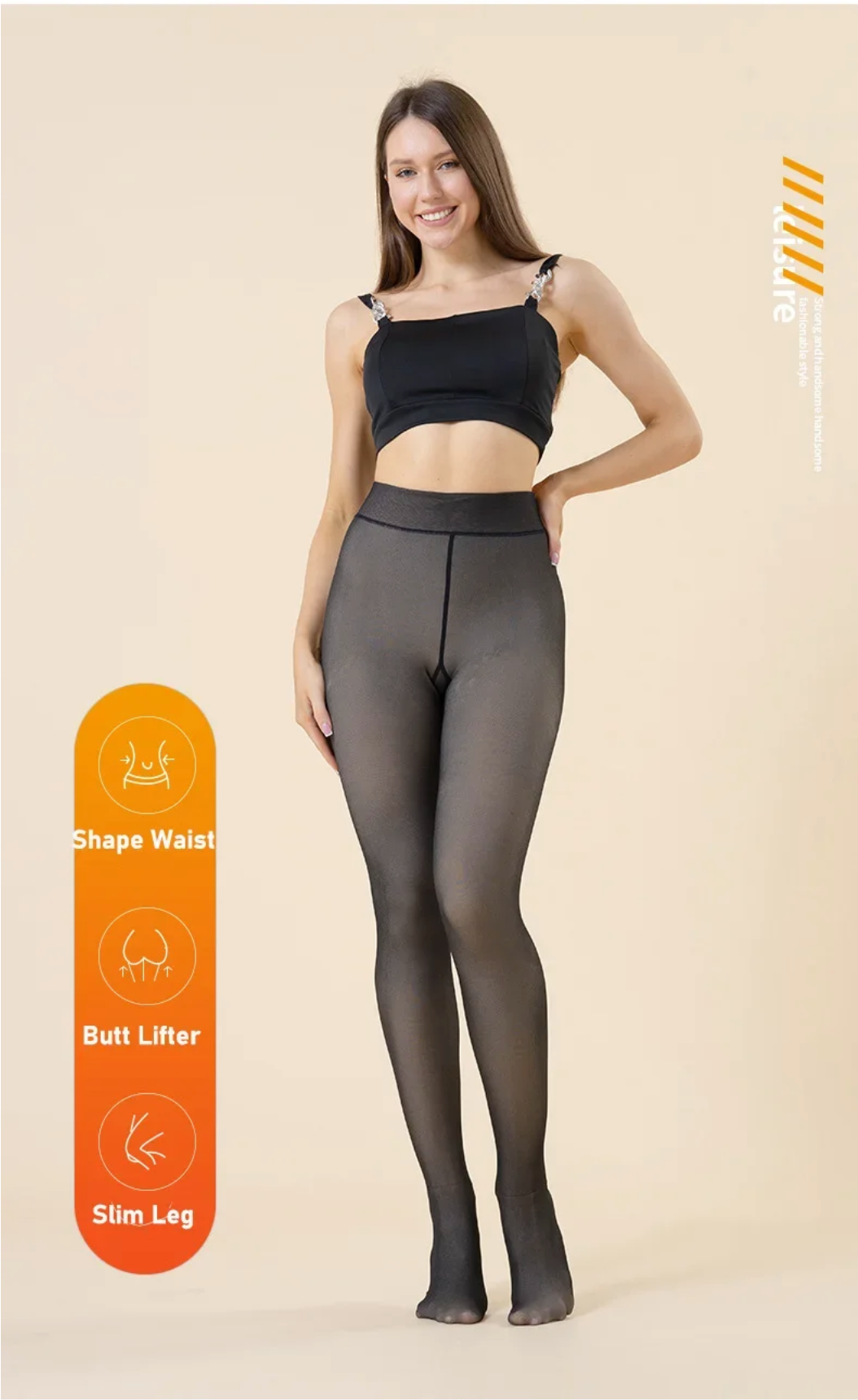 All-Season Slim Fit Stockings for Women | Stretchable Tights for Office, College, Party & Everyday Style