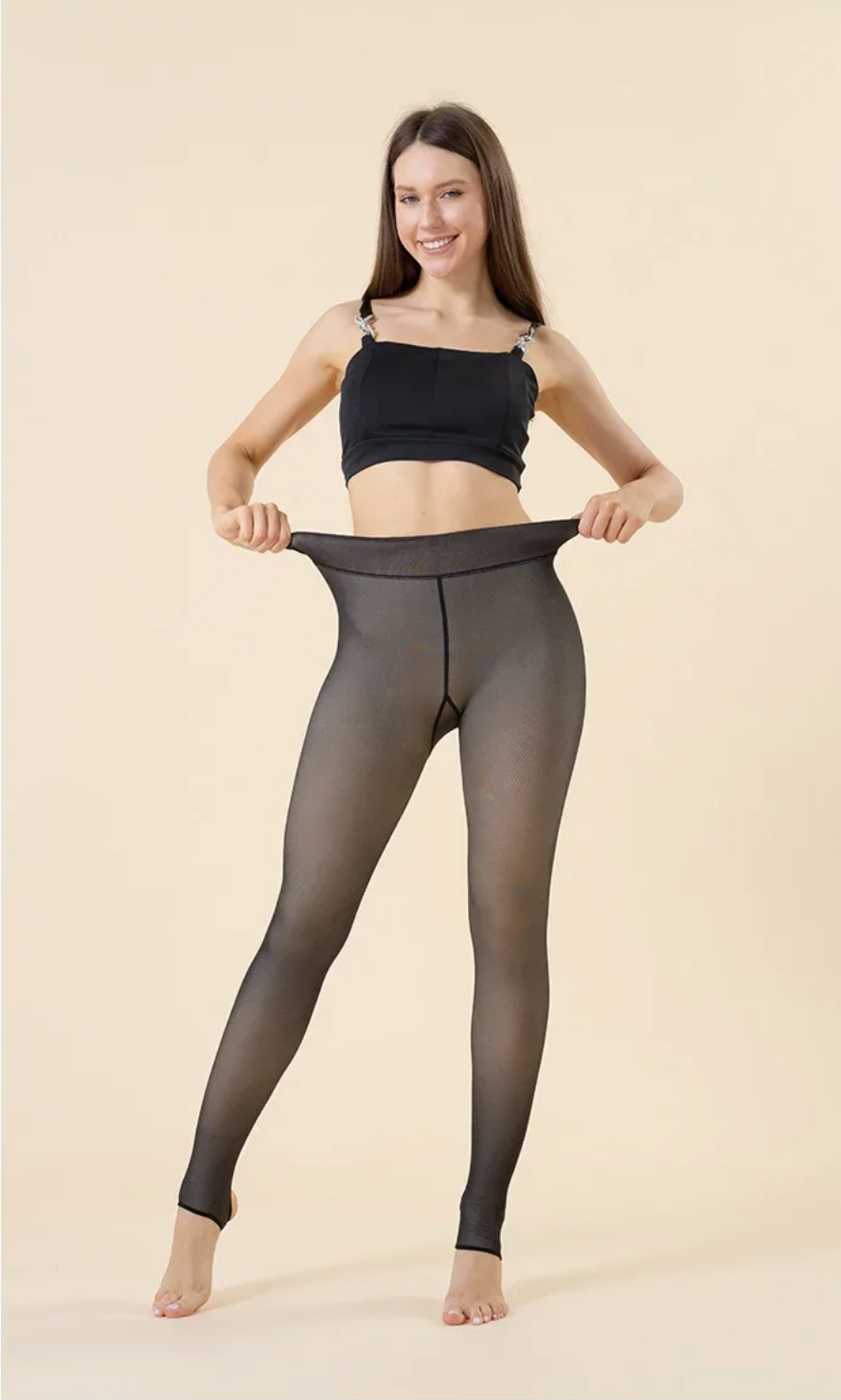 All-Season Slim Fit Stockings for Women | Stretchable Tights for Office, College, Party & Everyday Style