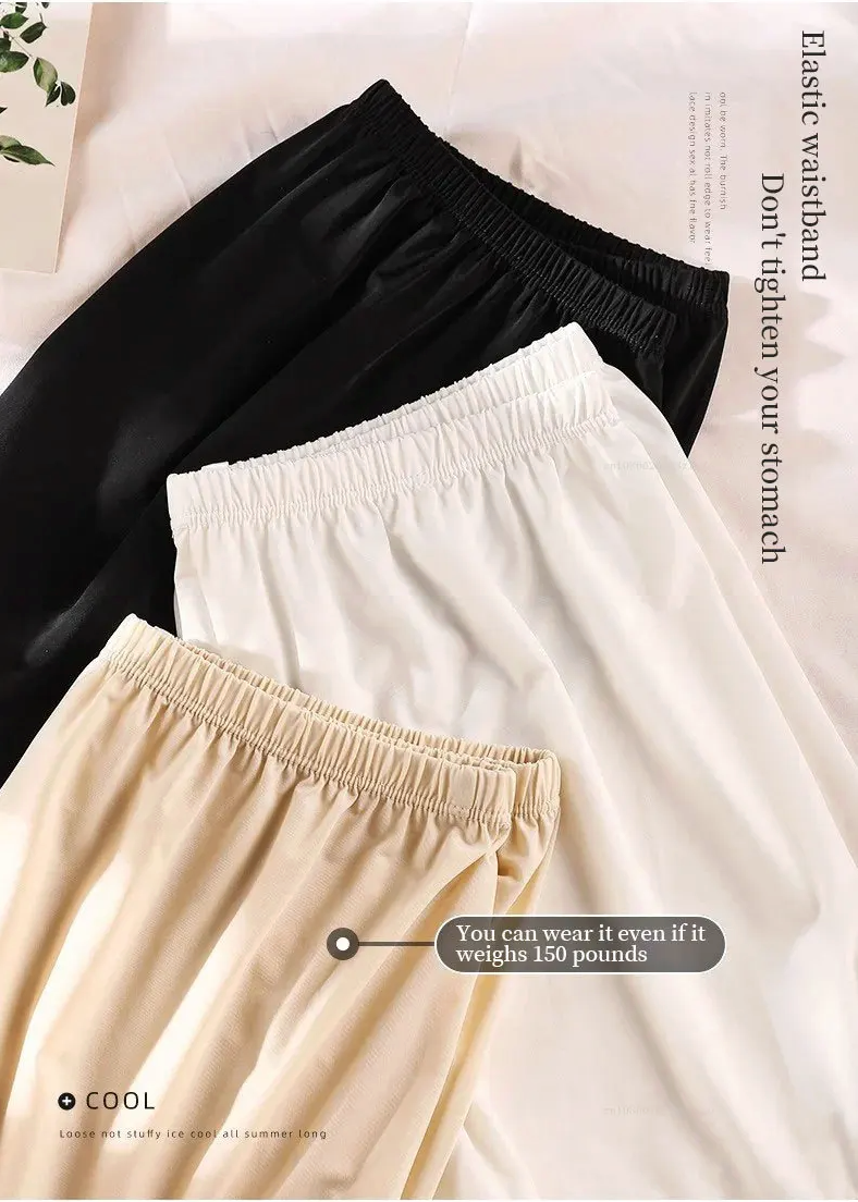 Women’s Lace Ice-Silk Shorts | Soft, Breathable & Stylish Comfort Wear for Home & Daily Outings