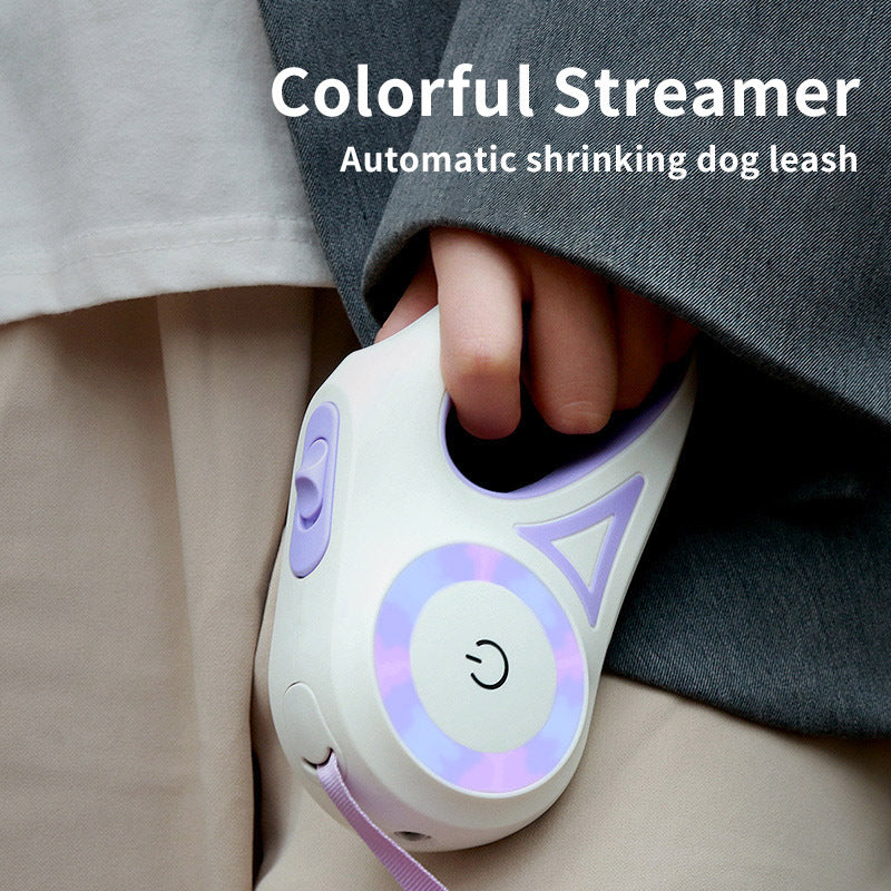 All-in-One Dog Leash & Collar Set – Retractable, LED-Equipped, Tangle-Free - GFMR TradeWorks