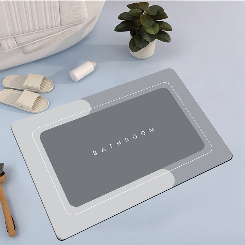 Quick-Dry Bathroom Mat for Instant Comfort and Clean Floors