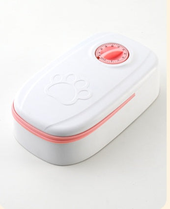 Smart Automatic Pet Feeder with Timer & Stainless Steel Bowl — Perfect for Cats & Dogs
