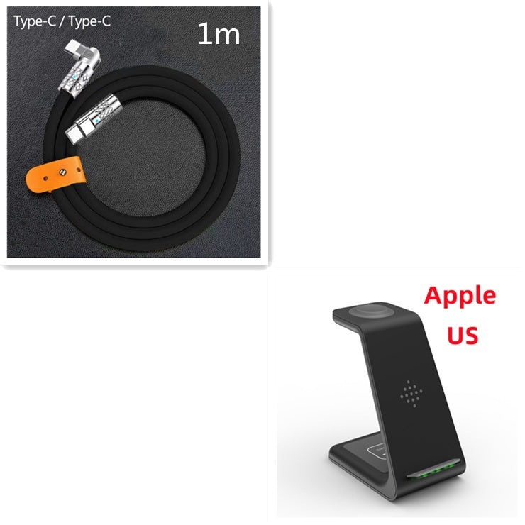 3-in-1 Wireless Charging Station – Fast Charge, Sleek Design, All-in-One Convenience! - GFMR TradeWorks