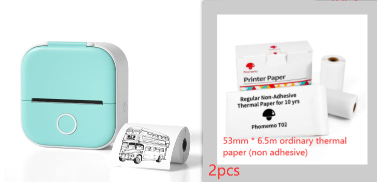 Pocket-Sized Bluetooth Thermal Printer – Print Labels & Photos Instantly!
