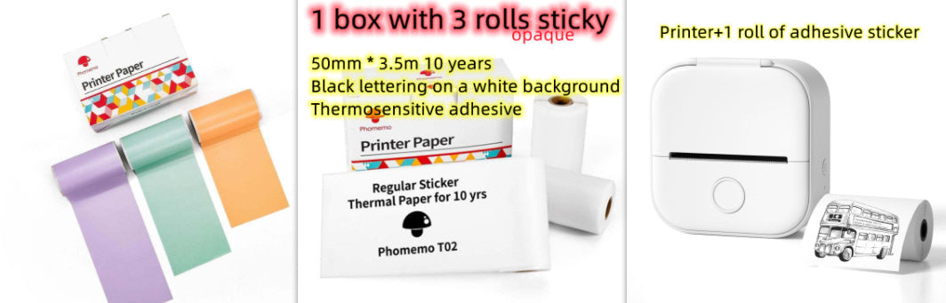 Pocket-Sized Bluetooth Thermal Printer – Print Labels & Photos Instantly!