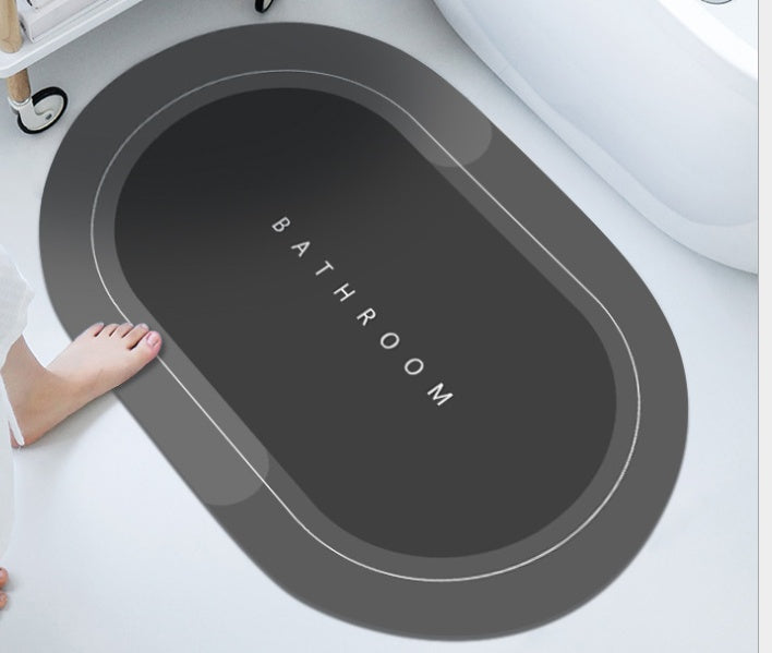 Quick-Dry Bathroom Mat for Instant Comfort and Clean Floors