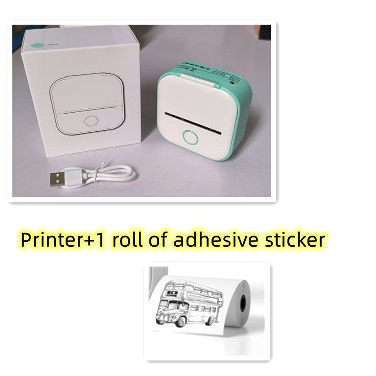 Pocket-Sized Bluetooth Thermal Printer – Print Labels & Photos Instantly!