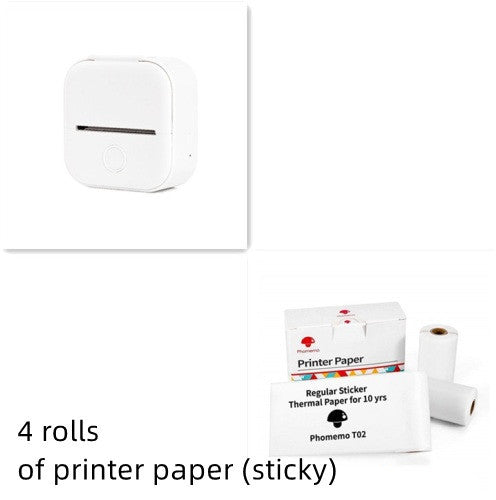 Pocket-Sized Bluetooth Thermal Printer – Print Labels & Photos Instantly!
