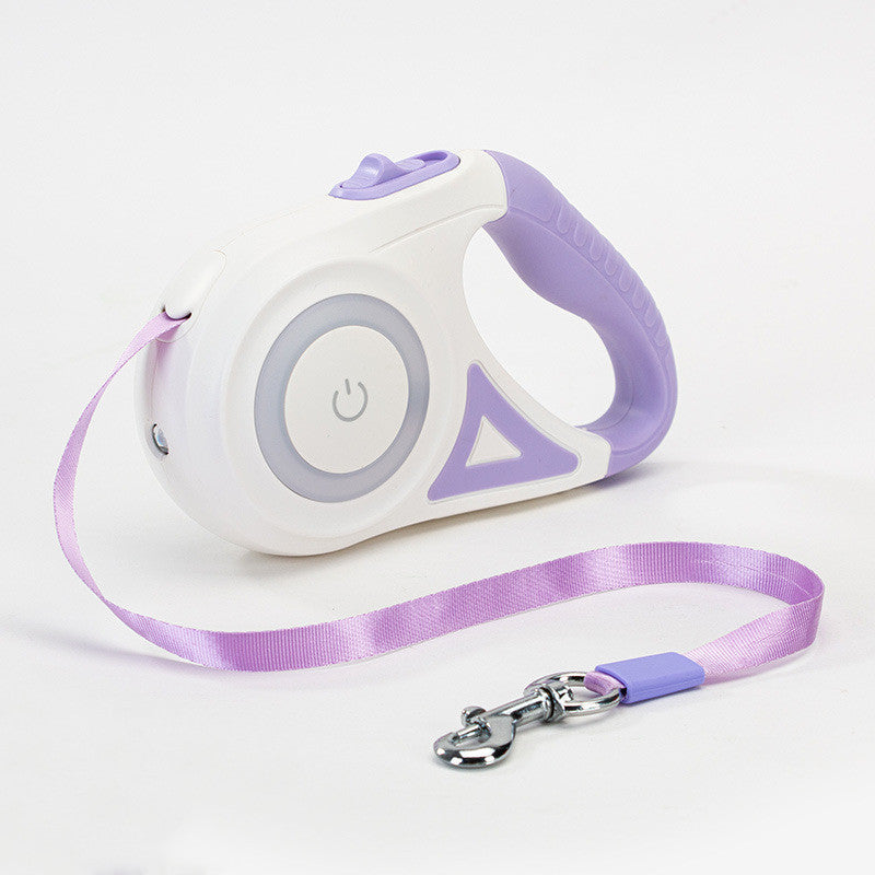All-in-One Dog Leash & Collar Set – Retractable, LED-Equipped, Tangle-Free - GFMR TradeWorks