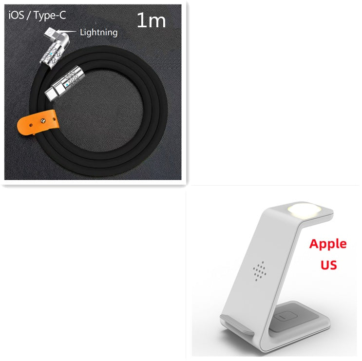 3-in-1 Wireless Charging Station – Fast Charge, Sleek Design, All-in-One Convenience! - GFMR TradeWorks
