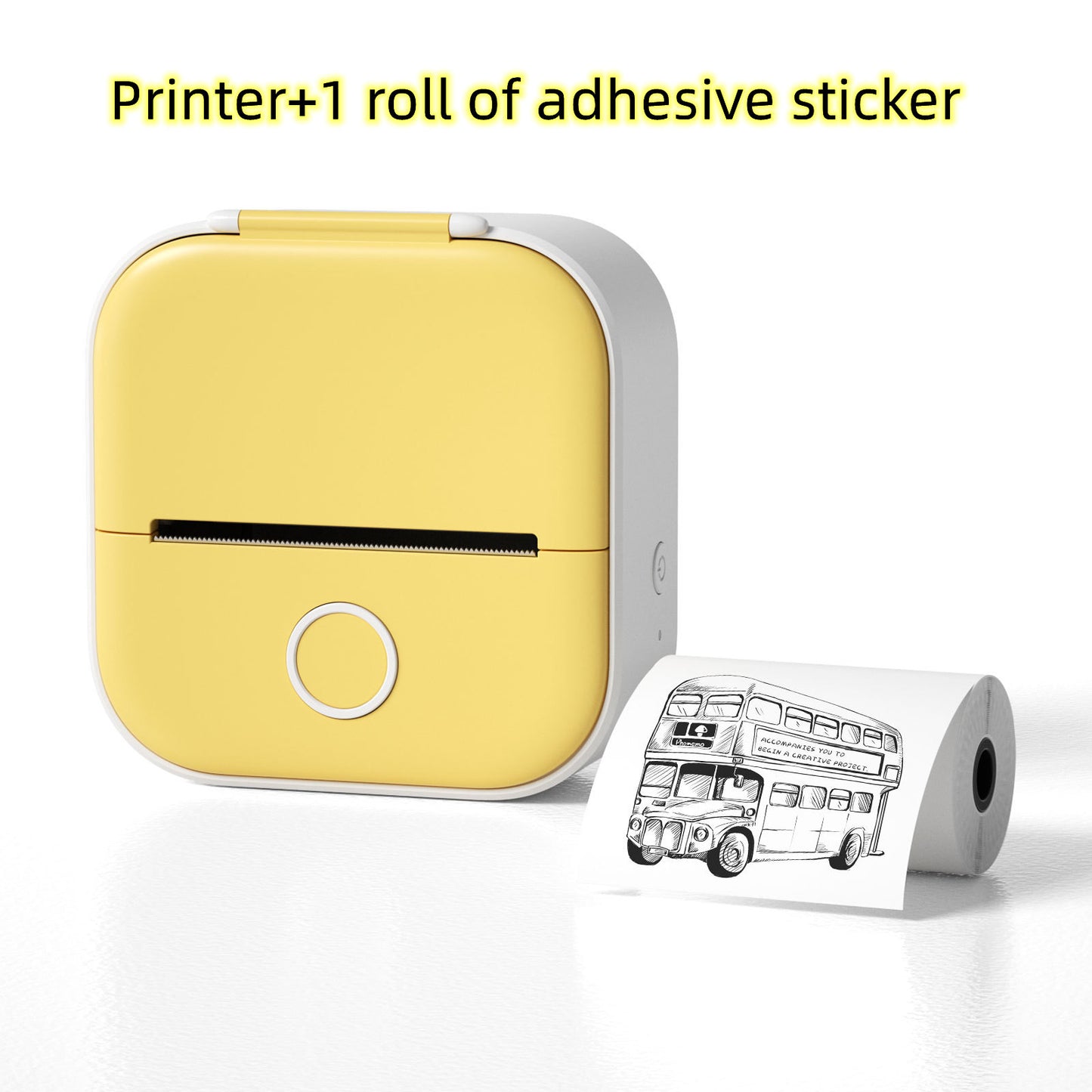 Pocket-Sized Bluetooth Thermal Printer – Print Labels & Photos Instantly!