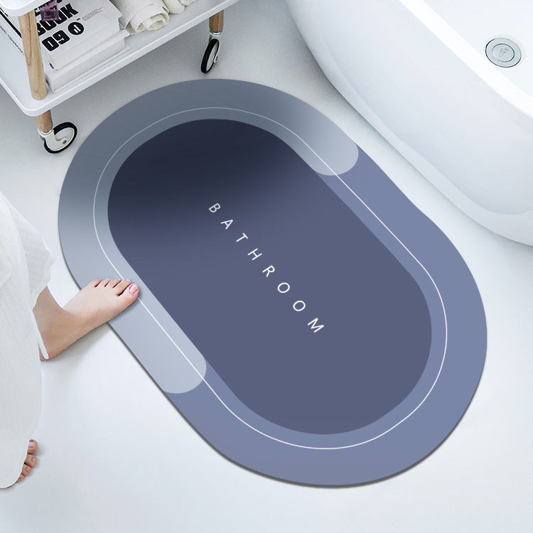 Quick-Dry Bathroom Mat for Instant Comfort and Clean Floors