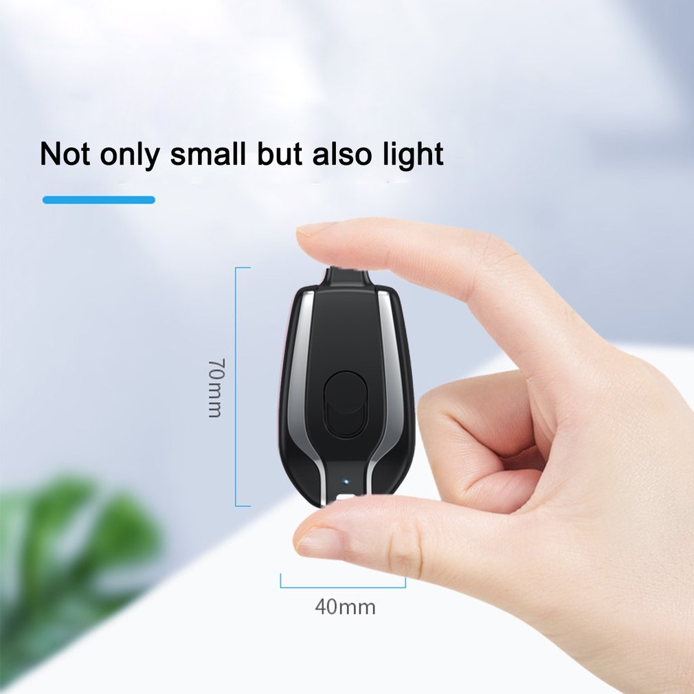 Ultra-Compact 1500 mAh Keychain Charger with Fast Type-C - GFMR TradeWorks