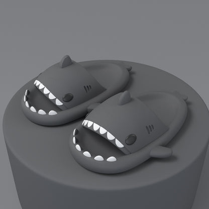 Funny Shark Cartoon Adult Slippers - Indoor & Outdoor Comfort - GFMR TradeWorks
