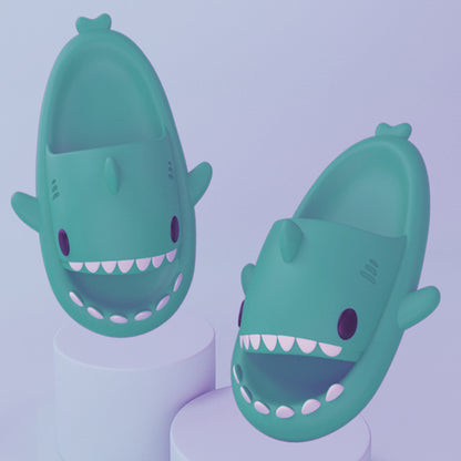 Funny Shark Cartoon Adult Slippers - Indoor & Outdoor Comfort - GFMR TradeWorks