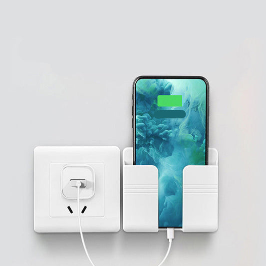 Stick & Store: Punch-Free Mobile Phone Charging Rack