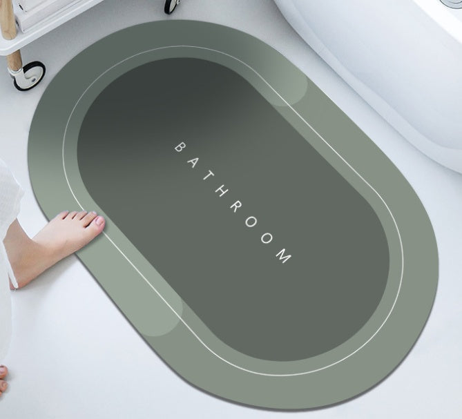 Quick-Dry Bathroom Mat for Instant Comfort and Clean Floors