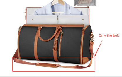 Large Capacity Foldable Travel Duffle Bag — Women’s Waterproof Handbag & Suit Tote - GFMR TradeWorks