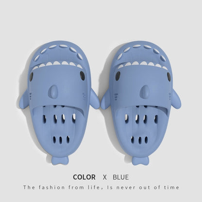 Shark Slippers with Drain Holes — Unisex Quick-Drying Pool & Beach Slides - GFMR TradeWorks