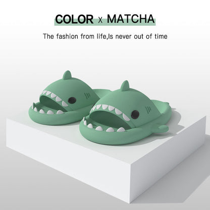 Funny Shark Cartoon Adult Slippers - Indoor & Outdoor Comfort - GFMR TradeWorks