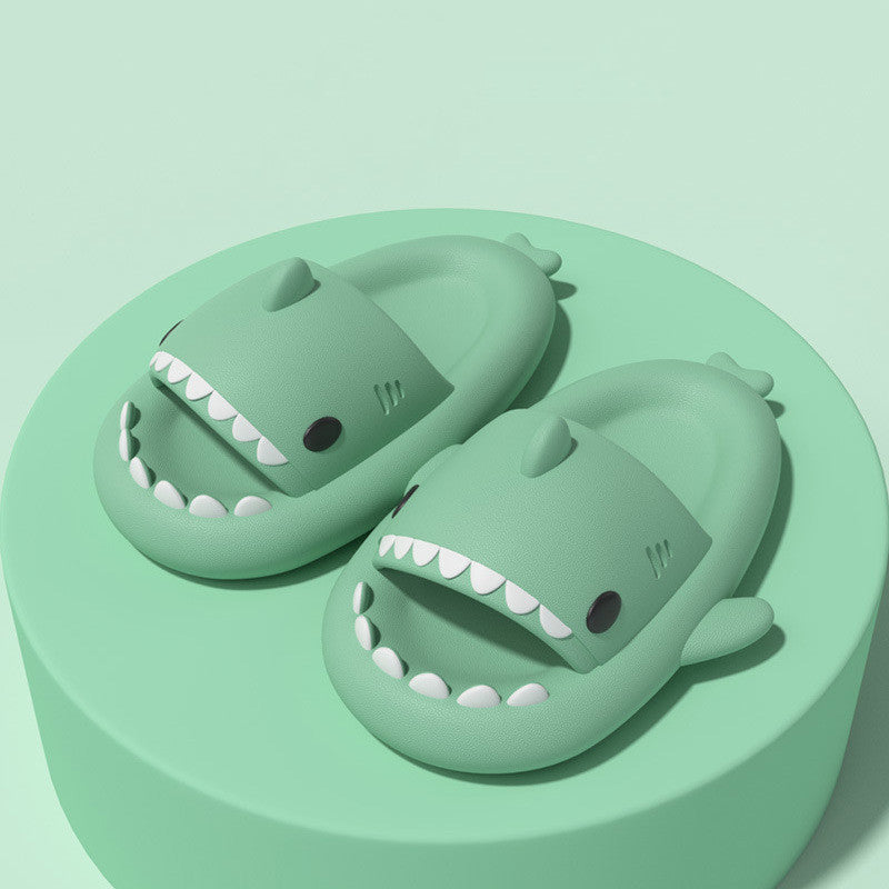 Funny Shark Cartoon Adult Slippers - Indoor & Outdoor Comfort