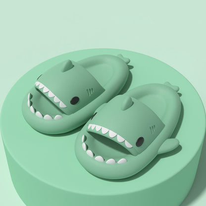 Funny Shark Cartoon Adult Slippers - Indoor & Outdoor Comfort - GFMR TradeWorks