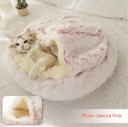 2-in-1 Plush SuperSoft Pet Bed for Dogs & Cats - GFMR TradeWorks