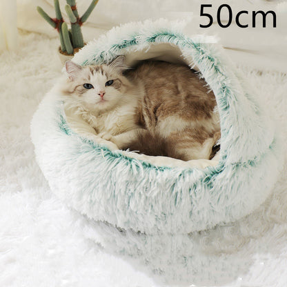 2-in-1 Plush SuperSoft Pet Bed for Dogs & Cats - GFMR TradeWorks