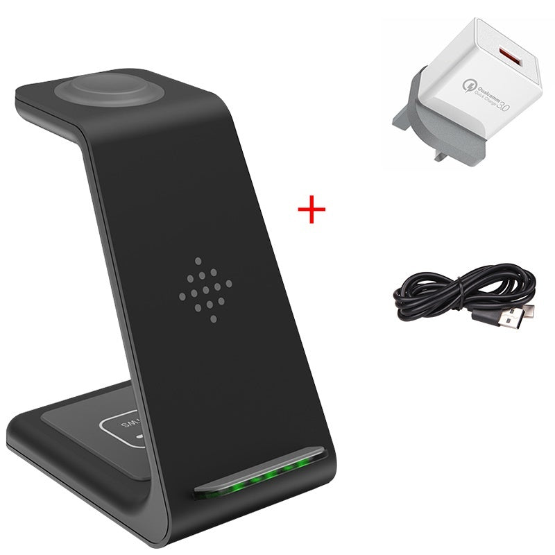 3-in-1 Wireless Charging Station – Fast Charge, Sleek Design, All-in-One Convenience! - GFMR TradeWorks