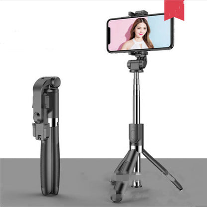 Universal Bluetooth Selfie Stick & Tripod - Live Streaming Ready with Adjustable Triangle Bracket - GFMR TradeWorks