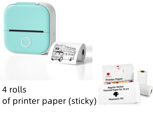 Pocket-Sized Bluetooth Thermal Printer – Print Labels & Photos Instantly!