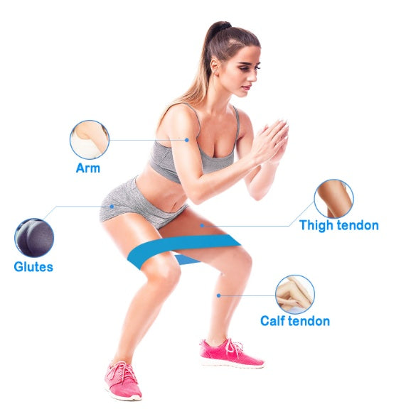 Versatile Resistance Bands Set – Elastic Booty & Strength Training for Home Gym, Yoga & Fitness Workouts - GFMR TradeWorks