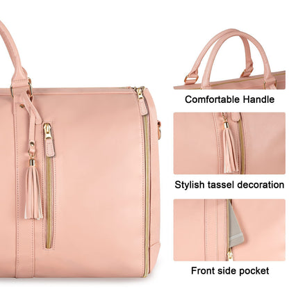 Large Capacity Foldable Travel Duffle Bag — Women’s Waterproof Handbag & Suit Tote - GFMR TradeWorks