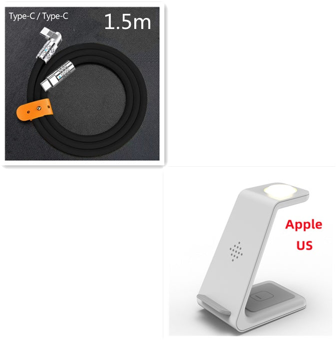 3-in-1 Wireless Charging Station – Fast Charge, Sleek Design, All-in-One Convenience! - GFMR TradeWorks