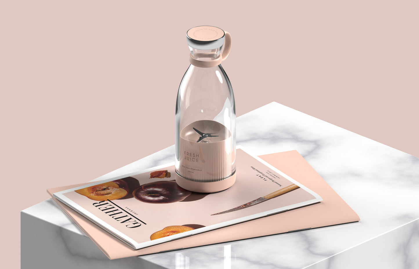 Portable Mini Blender – Travel-Ready USB Juicer for Fresh Drinks Anywhere