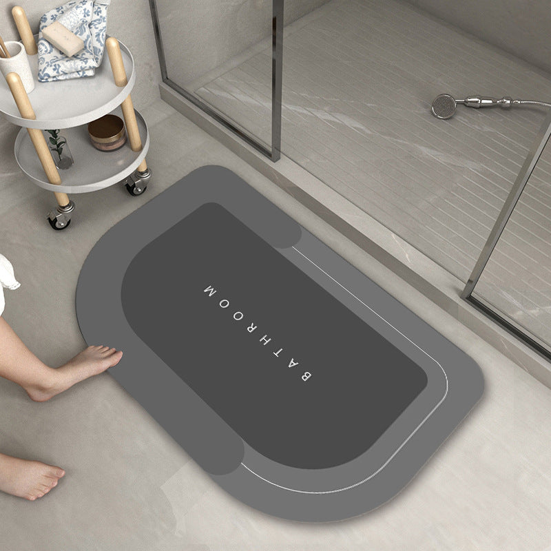 Quick-Dry Bathroom Mat for Instant Comfort and Clean Floors