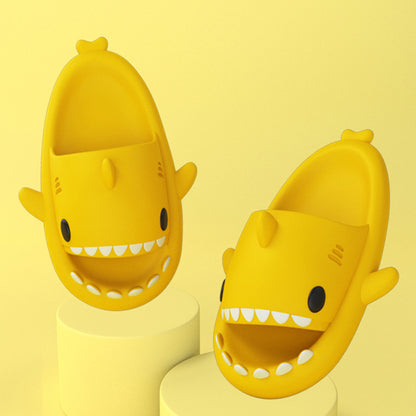 Funny Shark Cartoon Adult Slippers - Indoor & Outdoor Comfort - GFMR TradeWorks