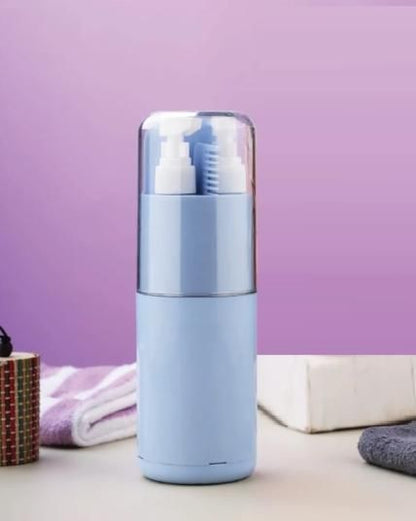 6-in-1 Portable Travel Kit – Toothbrush, Dispenser, Comb, Mirror & Organizer for Smart Travel